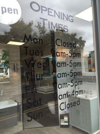 Opening times CB 2